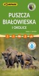 Puszcza Białowieska i okolice mapa laminowana