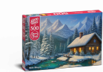 Puzzle 500 CherryPazzi  Winter Whispers 20135 zima