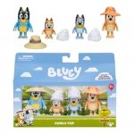 Figurki Bluey Rodzinna Wycieczka 4 sztuki BLU17654