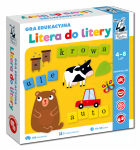 Kapitan Nauka. Gra edukacyjna. Litera do litery