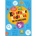 Kolorowe zadania do rozwiązania. Zbiór zajmujących łamigłówek dla dzieci 5+