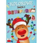 Kolorowe święta z reniferem