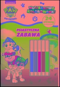 Psi Patrol Numerkowe kolorowanki 7 Psiastyczna zabawa
