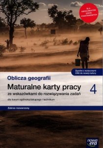 Oblicza geografii 4 Maturalne karty pracy Zakres rozszerzony