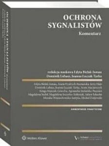 Ochrona sygnalistów Komentarz