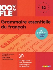 100% FLE Grammaire essentielle du francais B2 ksiązka + CD MP3