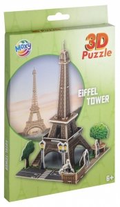 Puzzle piankowe 3D Wieża Eiffla