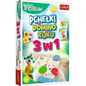 Rodzina Treflików 3w1 Domino Pchełki Kuku Trefliki
