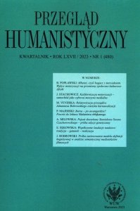 Przegląd Humanistyczny 2023/1 (480)