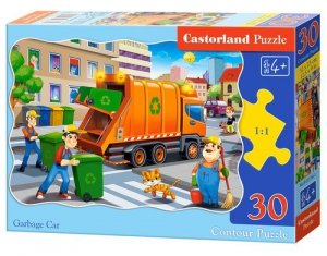 Puzzle Garbage Car 30