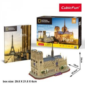 Puzzle 3D National Geographic Notre-Dame