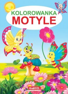 Kolorowanka Motyle