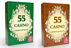 Karty do gry Casino 55 kart 1szt.mix