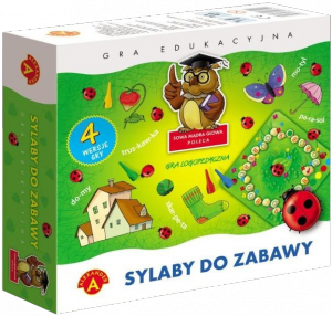 Gra Sylaby do zabawy sowa mądra głowa 0361