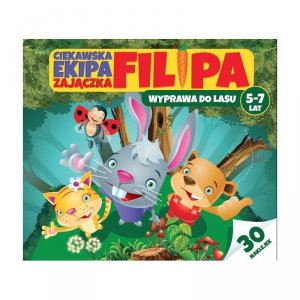 Ciekawska ekipa zajączka filipa wyprawa do lasu