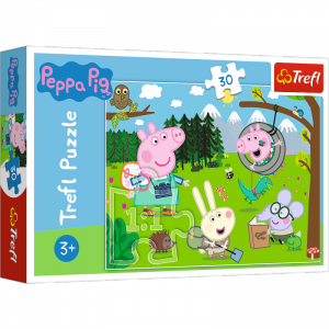 Puzzle 30 Leśna wyprawa Świnka Peppa 18245