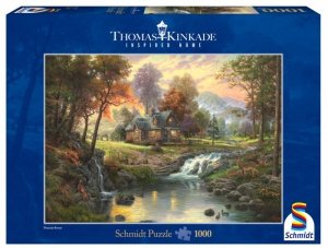 Puzzle 1000 PQ T. Kinkade Górskie zacisze 103424