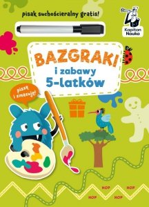 Bazgraki i zabawy 5-latków. Kapitan Nauka. Bazgraki