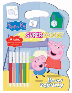 Barwy zabawy. Superkolory. Świnka Peppa