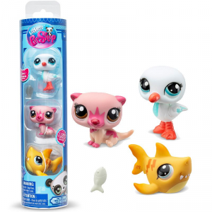 Littlest Pet Shop 3 figurki Pet Trios tuba LPS00550