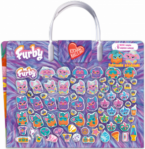 Futrzaste słodziaki. Furby. Kocham naklejać