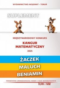 Matematyka z wesołym kangurem 2025 Suplement (Ż/M/B)