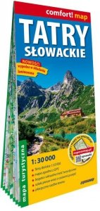 Tatry Słowackie mapa turystyczna 1:30 000