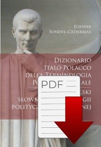 Włosko-polski słownik terminologii politycznej i społecznej (E-BOOK)