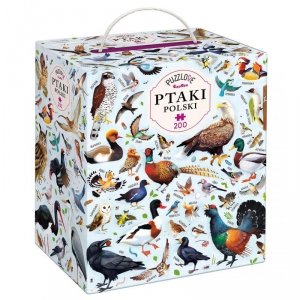 Puzzlove CzuCzu. Ptaki Polski 200 elementów puzzle rodzinne