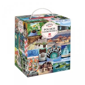 Puzzlove CzuCzu Polskie uzdrowiska 500 elementów