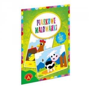 Piaskowe Malowanki Krowa Kura