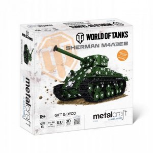MetalCraft Wot. Czołg Sherman M4A3E8