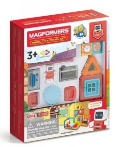 Magformers. House Minibot's kitchen
