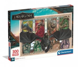 Puzzle Super 300 elementów. How to Train Your Dragon