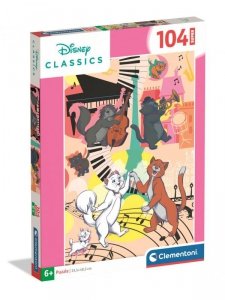 Puzzle Super 104 elementów. Aristocats