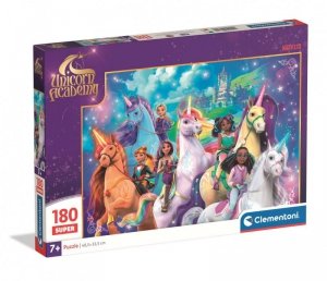 Puzzle Super 180 elementów. Unicorn Academy