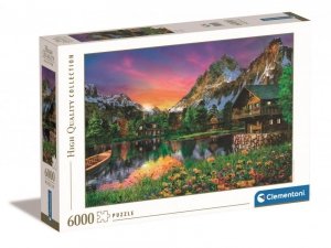 Puzzle 6000 elementów. HQ  Alpine Lake