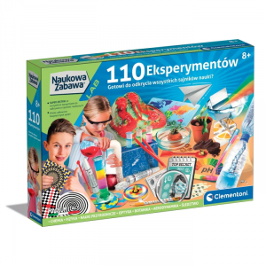 Naukowa zabawa. 110 Eksperymentów. Clementoni 50720