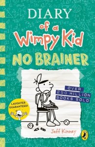 Diary of a Wimpy Kid. Book 18. No Brainer. Paperback edition