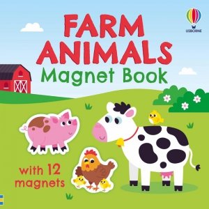Farm Animals. Magnet Book