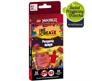 LEGO Ninjago. Recreate. Karty wyzwań. Przygody Ninja