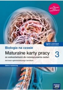 Biologia na czasie 3. Liceum i technikum. Maturalne karty pracy. Zakres rozszerzony