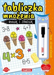 Rysuję i zmazuję. Tabliczka mnożenia