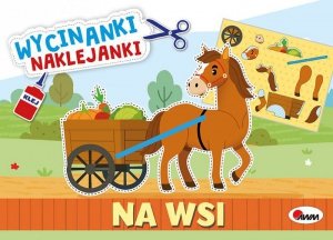 Wycinanki naklejanki. Na wsi