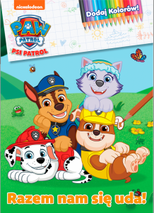 Psi Patrol. Dodaj kolorów cz. 8 Razem nam się uda!