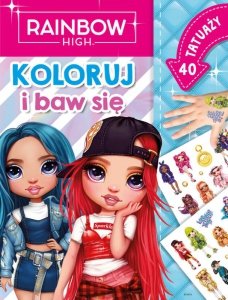 Rainbow High. Koloruj i baw się. 40 tatuaży
