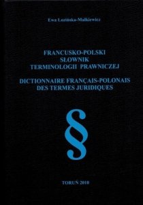 Francusko-polski słownik terminologii prawniczej 