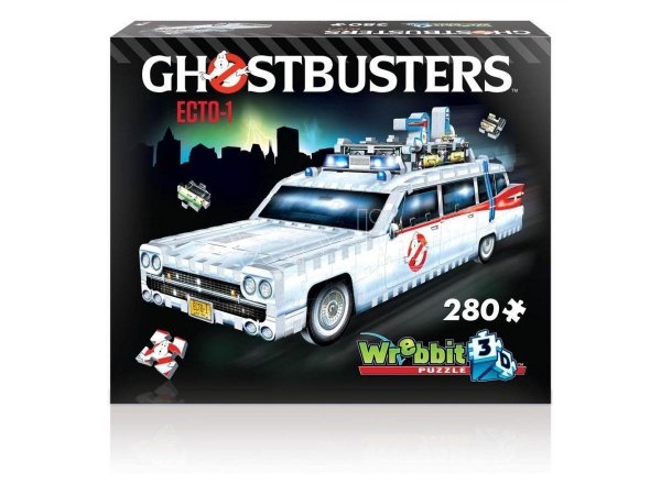 Wrebbit 3D puzzle Ghostbusters ECTO-1 280