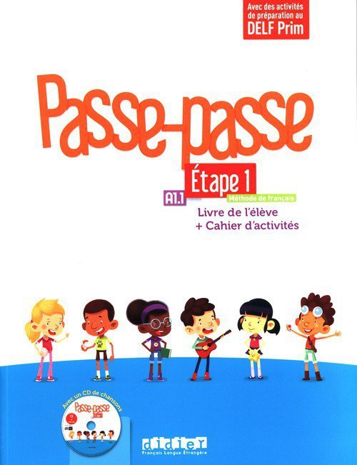 Passe-Passe Etape 1 Livre de l&#039;eleve + Cahierd&#039;activites + CD