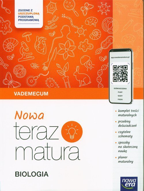 Nowa Teraz Matura Biologia Vademecum Zakres rozszerzony